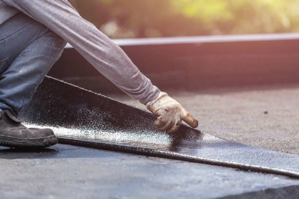 Professional Emergency Waterproofing technician working in Byron, IL